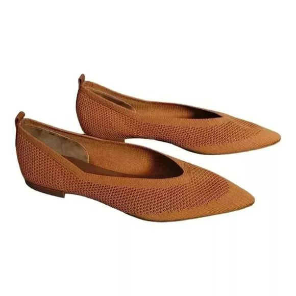Everlane The 40 Hour Flat - Womens Pointed Toe Knit Shoes - Size 9 - Comfortable - Picture 4 of 11
